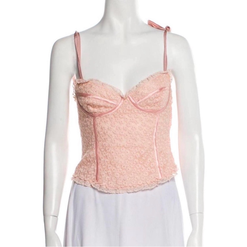 Vintage Moschino Pink Corset